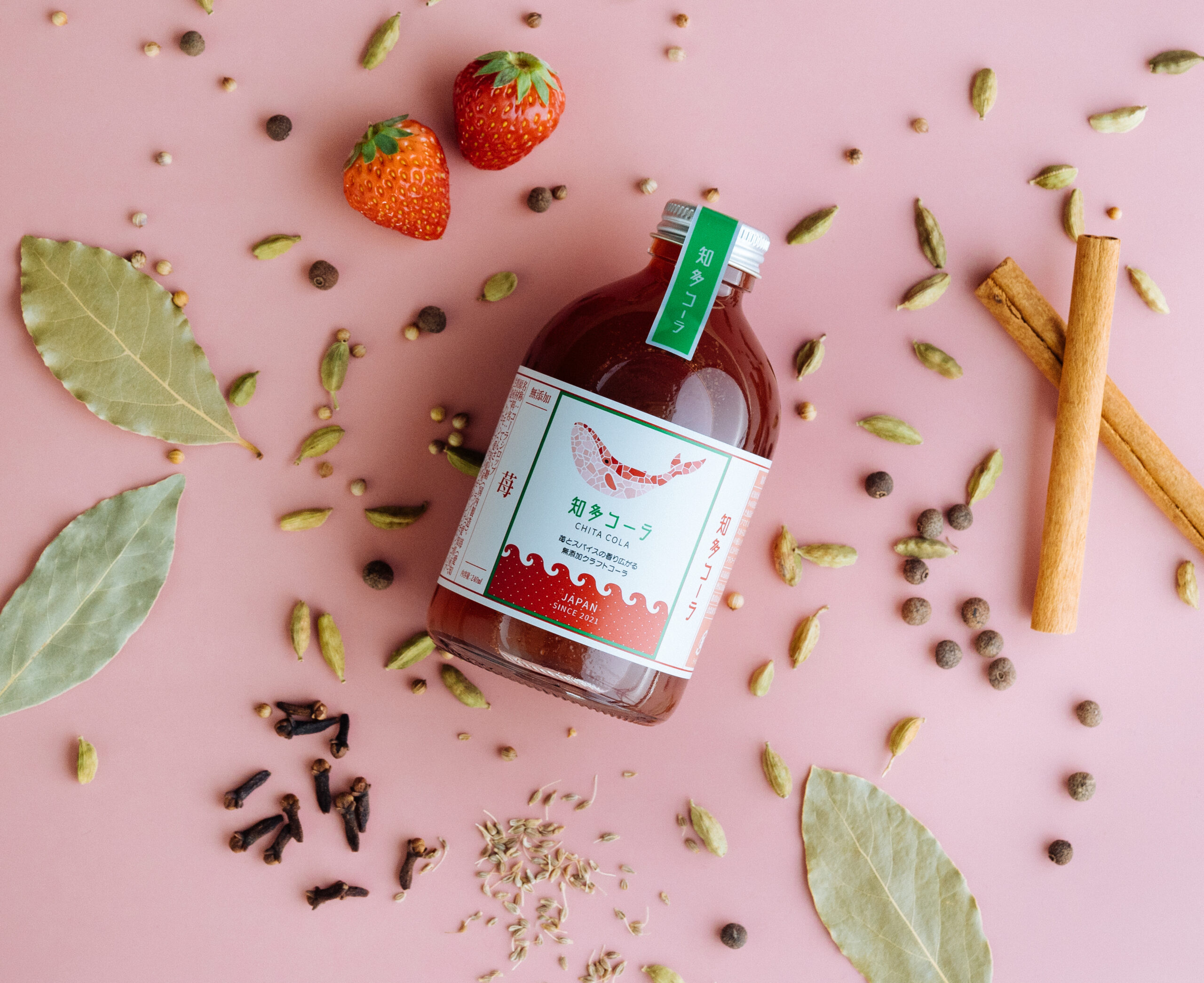 知多コーラ-苺-の販売を開始しました - 知多コーラ